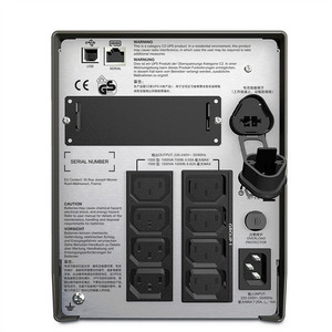 SE SMT1000I-CH 단상 대기형 스마트 <span class=keywords><strong>UPS</strong></span> 라인 인터랙티브 <span class=keywords><strong>1000VA</strong></span> 타워형 230V 8개 IEC C13 콘센트 스마트슬롯 AVR LCD - Product Image 6