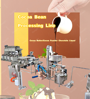 Ligne de machines de production de poudre de beurre de cacao entièrement automatique, usine de transformation du cacao liquide