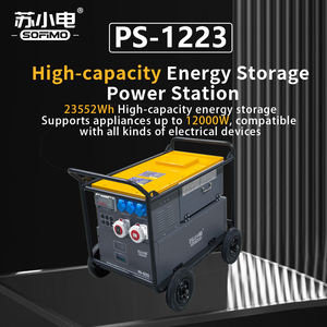 קיבולת בית גדולה יותר 23.5kwh sofimo המותג PS1223 נייד תעשייתי תמיכת תחנת כוח 220v/380v/v 12kw - Product Image 2