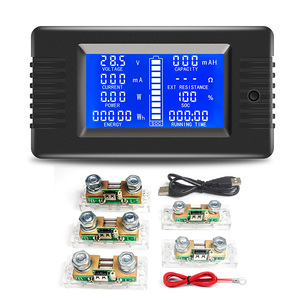 PZEM-015USB pin kỹ thuật số Tester <span class=keywords><strong>LCD</strong></span> DC 8-120V 100a-500a Lithium ion công suất Tester hiện tại điện năng lượng Meter 2M USB - Product Image 5