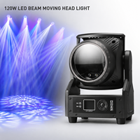 Projecteur LED matriciel 120W à effet Tornado RGBW, faisceau mobile, wash, stroboscope DMX512 CH22/CH24/CH94 pour bars et événements