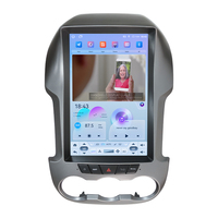 Reproductor de Navegación GPS para Automóvil con Pantalla Táctil Android 4+64G, TV RGB, 1 Año de Garantía, para Ford Ranger 2011-2015 F250, 12 Pulgadas