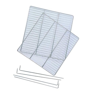 Estante de malla de alambre para horno de secado DGG con calefacción eléctrica y circulación de aire caliente, con varillas de soporte - Product Image 1