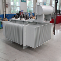 Transformateur de puissance triphasé immergé dans l'huile 1600 KVA 35kV/0.4kV, faible bruit, faible perte, type ONAN, transformateur de distribution