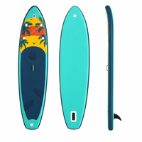 Planche de paddle gonflable Widen PVC Drop Stitch SUP avec aileron unique, grande flottabilité, pour sports nautiques en extérieur