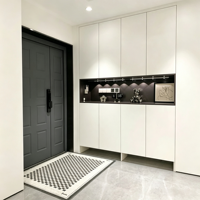 Meuble à chaussures moderne blanc en bois massif, design élégant intégré pour l'entrée de la maison, armoire de rangement en bois pour chaussures