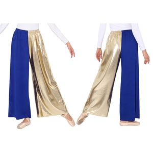 Womens <b>Dance</b> Costumes Contemporary Lyrical <b>Dance</b> Trousers Metallic Long <b>Pants</b> Dancewear For Modern <b>Dance</b> Performances Classes - Product Image 2