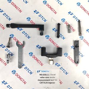 Herramienta de medición de carrera de armadura de válvula diésel NO.030(11) para inyector CAT3126, sistema de inyección de combustible de acero de alto carbono - Product Image 4