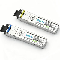 Module émetteur-récepteur optique à fibre optique SFP BiDi 1,25 G de haute qualité 1310 nm-TX/1550 nm-RX 60 km DFB DDM SM avec connecteur SC compatible FTTX