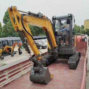 รถขุดขนาด 2.5 ตัน เครื่องยนต์คูโบต้า รถตักดินแบบตีนตะขาบ รถขุดขนาดเล็กสำหรับงานเกษตร รถขุดขนาดเล็กพร้อมบุ้งกี๋แบบมีหัวหนีบ - Product Image 4