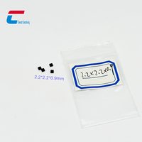Etiqueta RFID Ultra Mini Micro PCB de 13.56MHz para Activos, 2x2mm/3x3mm, Resistente al Agua, Chips NFC HF/UHF con Distancia de Lectura de 2-10cm/3~5m