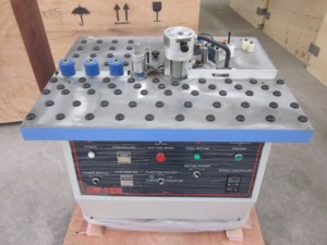 Bordatrice da Tavolo Compatta HOLZTECH HT515 per Lavorazione del Legno, Funzionamento Manuale per Bordi Dritti e Curvi, Vendita Diretta dalla Fabbrica - Product Image 4