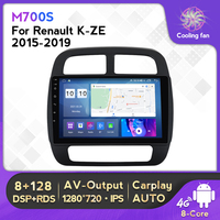 Mekede MS 8-Core 8 128GB écran IPS lecteur DVD de voiture vidéo affichage monté sur véhicule pour Renault K ZE 2015 2019 10 pouces