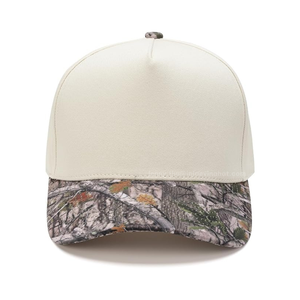 Gorra de Béisbol Estructurada Personalizada con Visera de Camuflaje Real Tree, Gorra Deportiva de Algodón y Poliéster, Logotipo Bordado Personalizado, Parche, Fábrica de Vietnam - Product Image 2