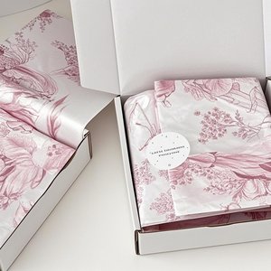 Pürüzsüz moda sarma için özel markalaşma ile saten doku kağıdı - Product Image 4