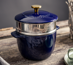 <span class=keywords><strong>Promotion</strong></span> du bonheur Pot à soupe <span class=keywords><strong>en</strong></span> <span class=keywords><strong>fonte</strong></span> multifonction, fait-tout, antiadhésif, OEM, couleur personnalisée - Product Image 5