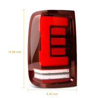 Luz Trasera LED de Alta Calidad con Garantía para Automóvil Volkswagen Amarok V6 2010 2011 2012 2013 2014 2015 2016 2017 2018 2019 2020