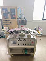 Machine d'impression par transfert thermique à tampon en silicone pour casques de sécurité, casques de chantier, bouchons de bouteilles, équipement de décoration multicolore
