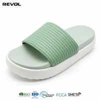 Sandales de plage d'été souples certifiées GRS, légères, antidérapantes, respirantes, confortables, tendance, avec semelle intérieure en EVA