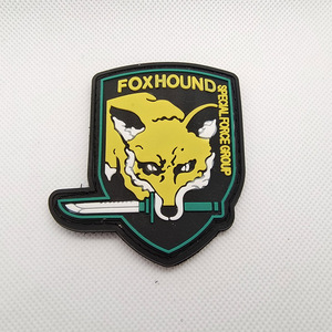 Parches de PVC 3D personalizables con la bandera estadounidense, diseño de águila, Sparta, Foxhound, Grupo de Fuerzas Especiales, con ganchos, personalizados - Product Image 6