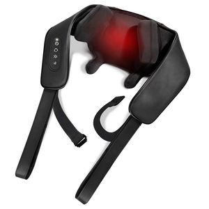 Alat pijat leher perawatan kesehatan nirkabel, pemijat bahu punggung tanpa sikat 12V portabel untuk <span class=keywords><strong>Trapezius</strong></span> pereda nyeri dalam - Product Image 1
