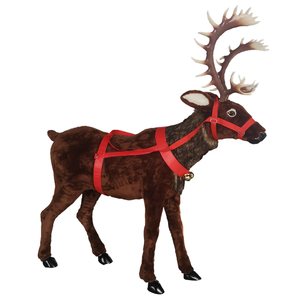 Reno navideño <span class=keywords><strong>de</strong></span> fibra <span class=keywords><strong>de</strong></span> vidrio <span class=keywords><strong>de</strong></span> tamaño real - Product Image 1