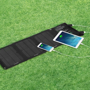 Panneau solaire pliable <span class=keywords><strong>50W</strong></span>, livraison gratuite, nouveau design, pour camping, téléphone portable, chargeur électrique - Product Image 6