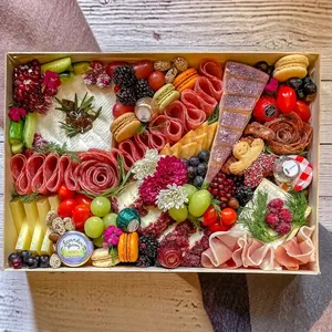 Boîte en bois de charcuterie de <span class=keywords><strong>luxe</strong></span>, plateau à fromage, plateau à légumes et fruits - Product Image 5