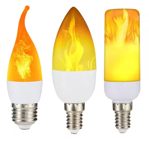 <span class=keywords><strong>Ampoule</strong></span> <span class=keywords><strong>LED</strong></span> à filament <span class=keywords><strong>E14</strong></span> avec effet de <span class=keywords><strong>flamme</strong></span> vacillante pour lustre rétro décoratif - Product Image 5
