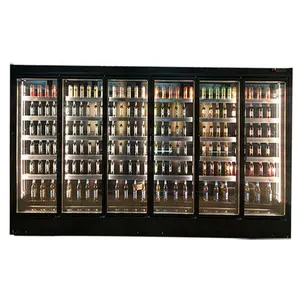 Expositor de congelador vertical de cerveja, alta qualidade, cerveja, refrigerador de vinho