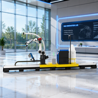 Bras de soudage robotisé automatique à six axes, robot de soudage industriel pour la soudure de machines de construction