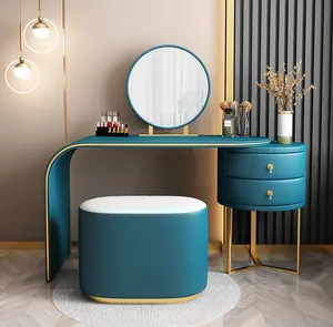 Домашний туалетный столик для макияжа Набор с зеркалом белый туалетный столик современный туалетный столик для макияжа