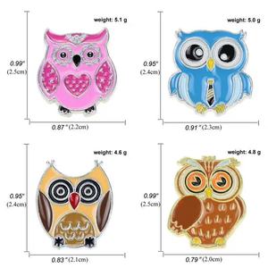 Broches métalliques personnalisables EVER RISE, badges en émail dur et souple, épingles mignonnes, vêtements, festival, promotionnel, hibou, mode, épingles à revers, moulage - Product Image 5