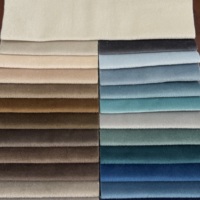 Tissu d'ameublement en velours italien 100% polyester imprimé, anti-plis, sans poils, pour canapé et textile de maison - Vente chaude usine