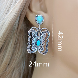 Orecchini a Farfalla Bohémien per Donne, Stile Vintage, Accessori per Orecchie da Indossare Quotidianamente - Product Image 6