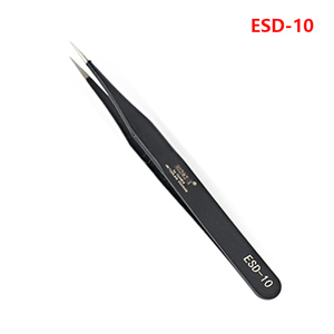 Pinzette di Precisione per Manutenzione, Stazione di Saldatura e Dissaldatura, Pinzette per Riparazione Telefoni, Fai da Te, Plastica - Product Image 3