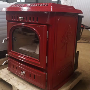 Chimeneas y Estufas de Acero de Alta Eficiencia Energética para Sala de Estar de Villas Modernas, Insertos de Calefacción Interior Independientes - Product Image 5