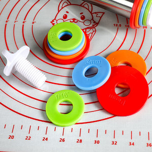 Bespoke Bán Chạy Chốt Lăn Bằng Thép Không Gỉ Điều Chỉnh Được Sử Dụng Tại Nhà Với Thảm Làm Bánh Bằng Silicon - Product Image 5