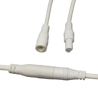 Câble Connecteur Mini 2 Fils Étanche IP66 Mâle-Femelle en Cuivre Pur pour Alimentation LED et Rallonge d'Alimentation