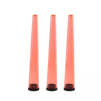 Tube conique en PS avec bouchon à vis 110 mm pour emballage cosmétique
