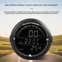 Odómetro Retroiluminado Luminoso Impermeable para Bicicleta de Montaña y Carretera, Equipo Inteligente para Ciclismo, Tabla de Códigos