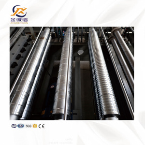 <strong>Used</strong> JCX PPGI Steel Bottom Plate Roll Forming Machine Roof Wall Tiles PLC Control System Pump 1200mm Building Construction - Product Image 5