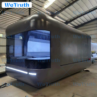 Wetruth Camions de restauration mobiles multifonctionnels entièrement équipés pour cuisine, boulangerie, vineries, snacks et crème glacée, pour l'extérieur