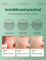 Micro-Point clair soins de la peau acné bouton Patch Spot huile d'arbre à thé Invisible Micro aiguille visage patché marque privée
