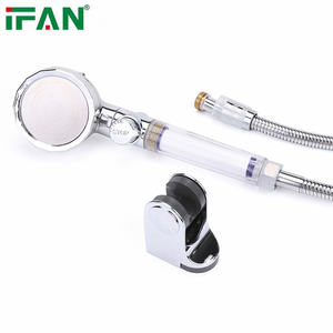 IFAN Source Factory High Pressure Pressurized Shower Head One-Click Water Stop <strong>Bath</strong> Shower <strong>Faucets</strong> with Premium Sprinklers - Product Image 2