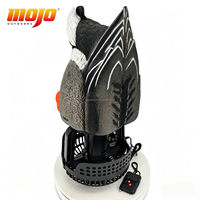 MOJO Outdoors Leurre de chasse 3D en forme de canard avec minuterie, télécommande, batterie rechargeable, autonomie de 8 heures, étanche