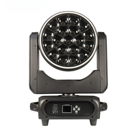 UNOXINE 19x40W RGBW Bee Eye LED Moving Head Wash Light avec effet anneau pour événements de fête, de club et de scène