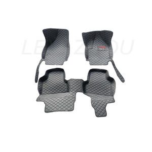 Alfombrilla antideslizante de cuero de Pvc para Jeep Cherokee, estera de pie 7d de lujo, fácil de limpiar, 2016-2022 <span class=keywords><strong>2023</strong></span>, venta directa de fábrica - Product Image 2