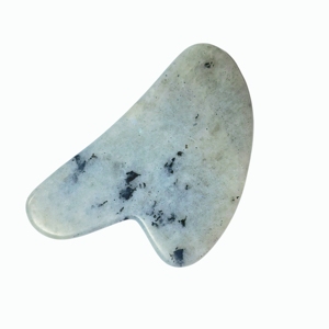 Mini raspador de piedra de rayo pulido a mano, herramienta portátil de piedras preciosas para masaje facial en áreas específicas. - Product Image 5
