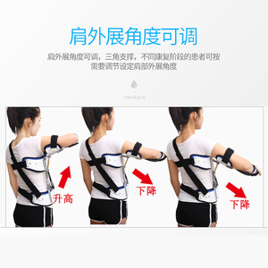 Shoulder Abduction Orthopedic Brace Adjustable Arm Support For Shoulder Joint Fracture Fixation And Postoperative Recovery - Product Image 3